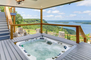 Luxe Home with Panoramic Greers Ferry Lake Views